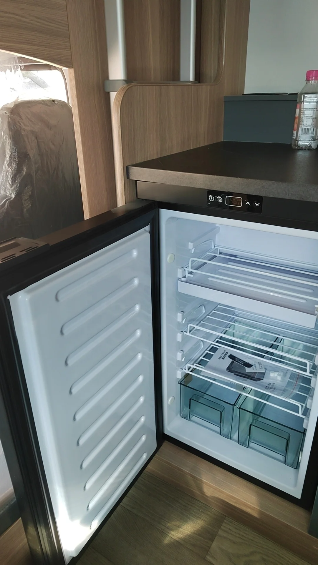 TYTXRV 76L Motorhome RV Travel Car Refrigerator With Compressor DC12/24V Mini Compact Caravan fridge For Home Outdoor Caravan