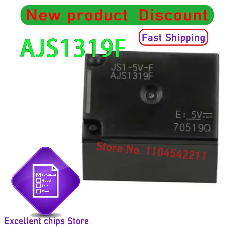 1Pcs Js1-5V-F Ajs13…