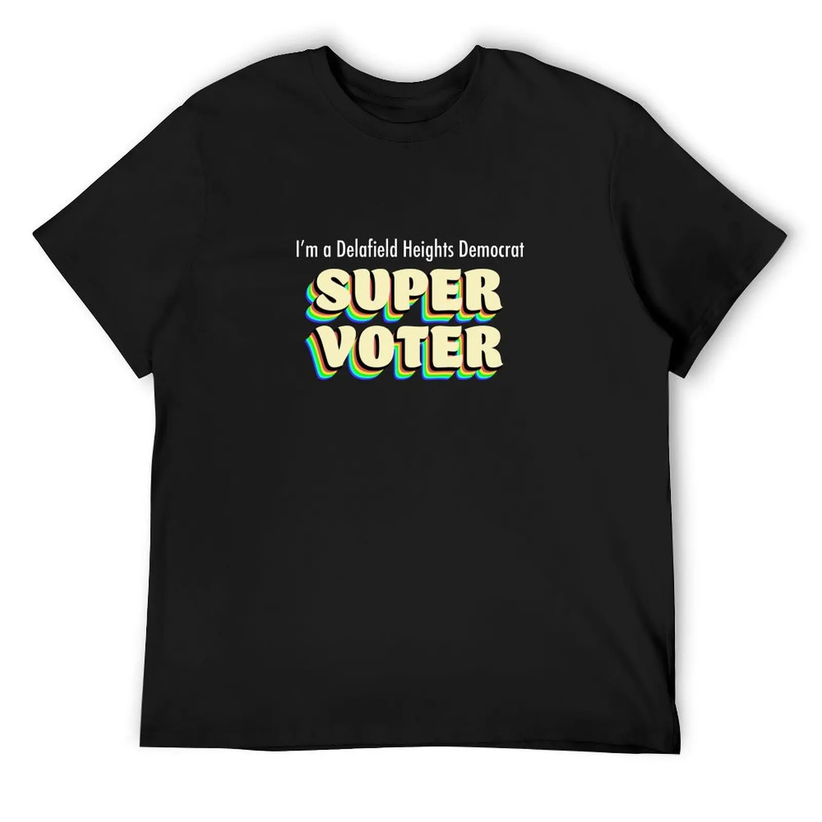 Super Voter T-Shirt sports fans aesthetic clothes sweat anime stuff shirts men graphic