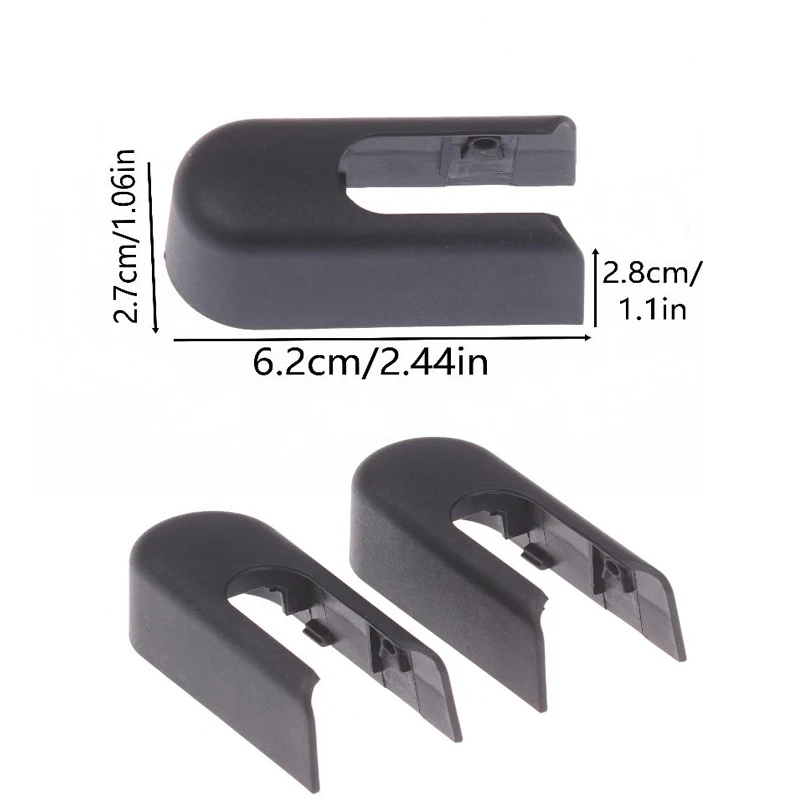 

1/2 шт. Заглушки для рычагов задних дворников, крышки для задних дворников для Qashqai 2008-2014, автомобильные запчасти и аксессуары