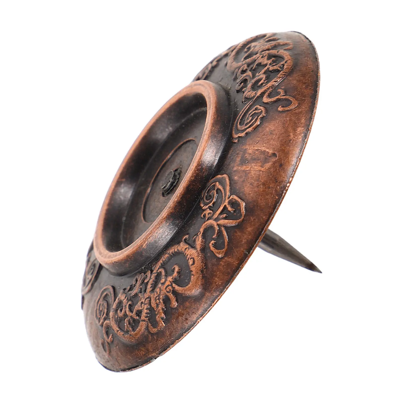 Copper Moxa Stick Holder Burner Tray Stable Base Aromatherapy Moxibustion Traditional Chinese Zodiac Incense Holder