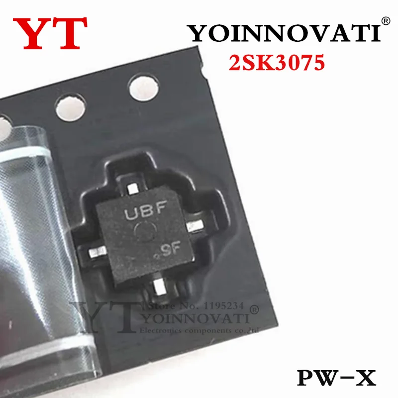 2PCS 2SK3075 K3075 MOSF RF N CH 30V 5A PW-X