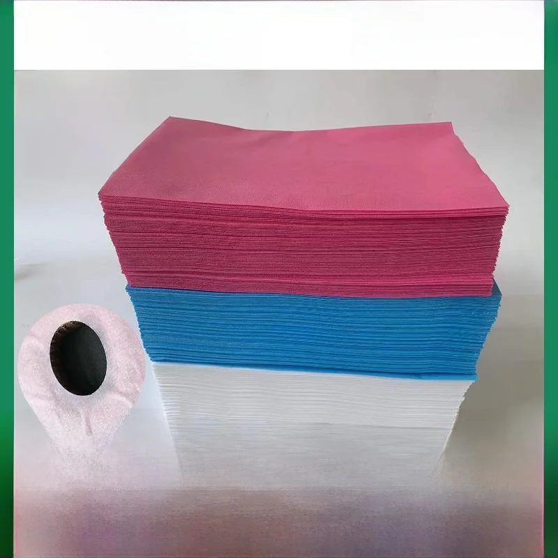 

Одноразовый чехол для массажной/дорожной кровати из нетканого материала, пылезащитный, с одним отверстием, на резинке по четырем углам, для фиксации на кровати