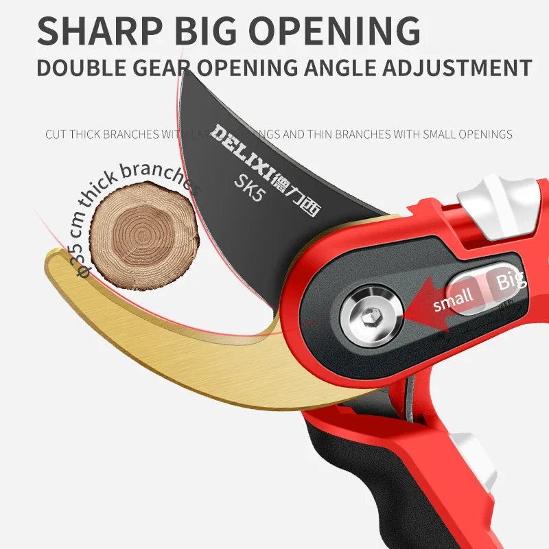 New Gardening Shears Cut Branches Scissors Pruning Shears Fruit Tree Pruning Flower Branches Orchard Scissors