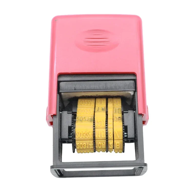 Self-inking Date Stamp MFG/EXP Date Stamp for Factory Manufacture Supermarket Store Office School Bank Stamps