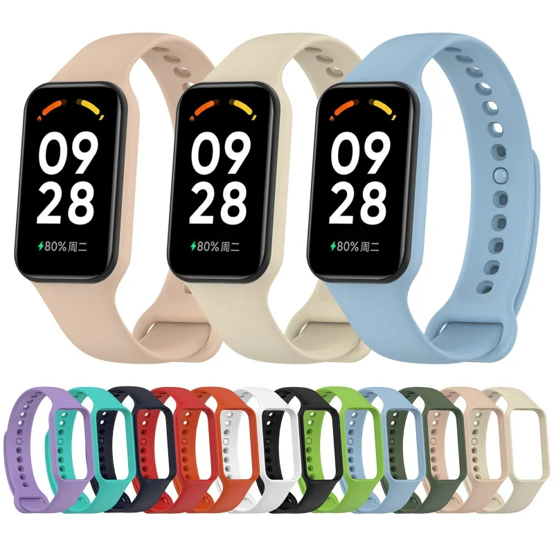 

Quick Release Sport Smart Accessories Silicone Wristband For Xiaomi Redmi Band 2 Integrated WatchBand