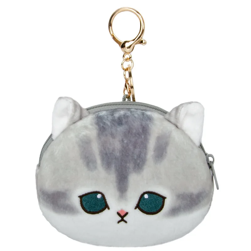 Kawaii Mofusand Anime Basic Series Cartoon Plush Coin Purse Girl Bag Charm Give Gifts To Girlfriend