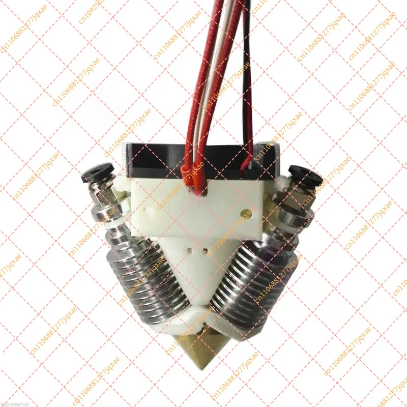 3-in-1 Out Diamond Hotend Full Kit for Reprap, Multi-Color Extruder Assembly 0.4mm 1.75mm