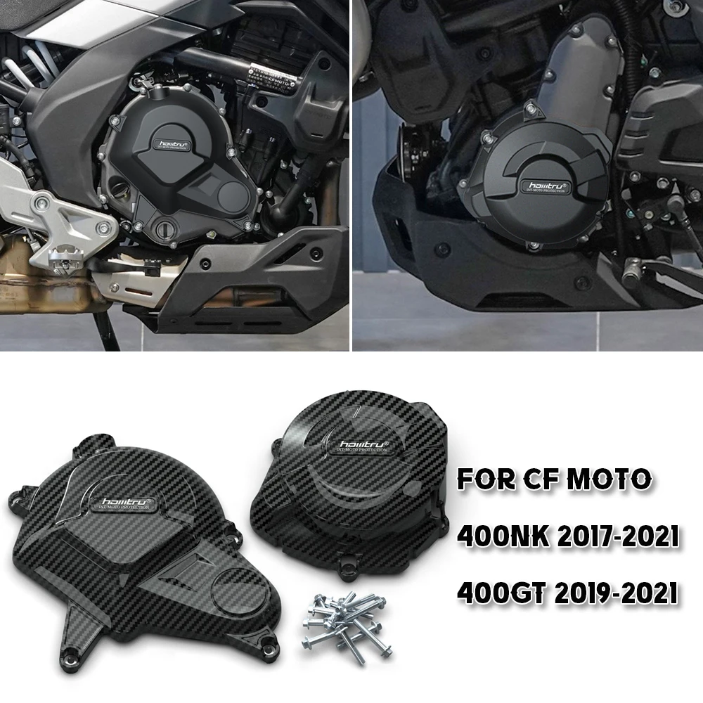 

FOR CFMOTO 400NK 2017-2021 400GT 2019-2021 Motorcycle Engine Protective Cover Guard Protector Fall Protection Cover