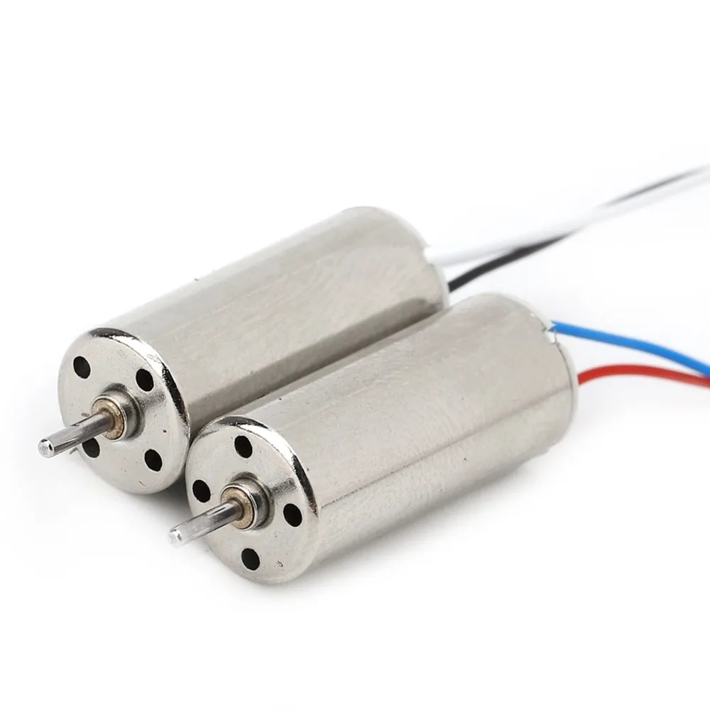 2pcs 8.5x20mm Size Hollow Cup Motor 0.15A Current 3~5V Voltage Micro Coreless Motor Brushed Type Hollow Cup Design