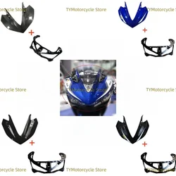 Motorfietsen Bovenste Neus Voorkant Gezicht Koplamp Kuip Fit Voor Yamaha YZF-R25 YZF-R3 Yzfr3 Yzfr25 2013 2014 2015 2016 2017 2018