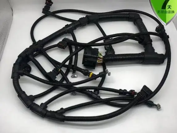 for Volvo excavator EC200BLC EC220D EC210BLC EC210C EC210B D6E Engine Fuel injector Wiring Harness wire cable 0421-1135 04211135