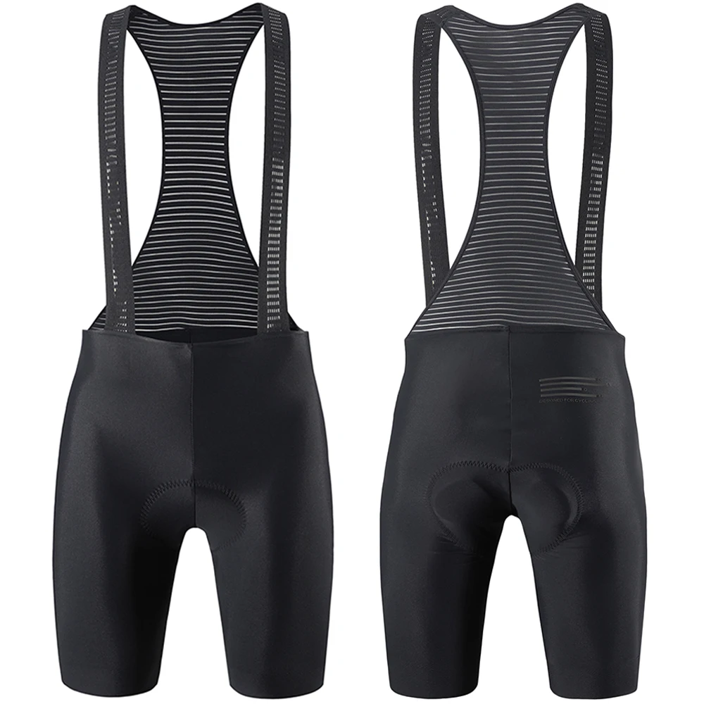 RION Men Cycling Bib Shorts Road Bike MTB Padding Tights Ride Seamless Bibs Women Jumpsuit Bicycle Clothing Long Distance 6H 8H