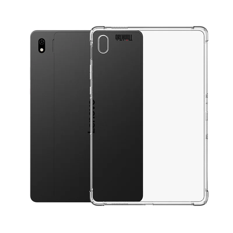 Capa Transparente com Airbags de Silicone TPU Macio e Proteção Antichoque para Lenovo ThinkTab X11 Gen1 10.95" 2026 TB353