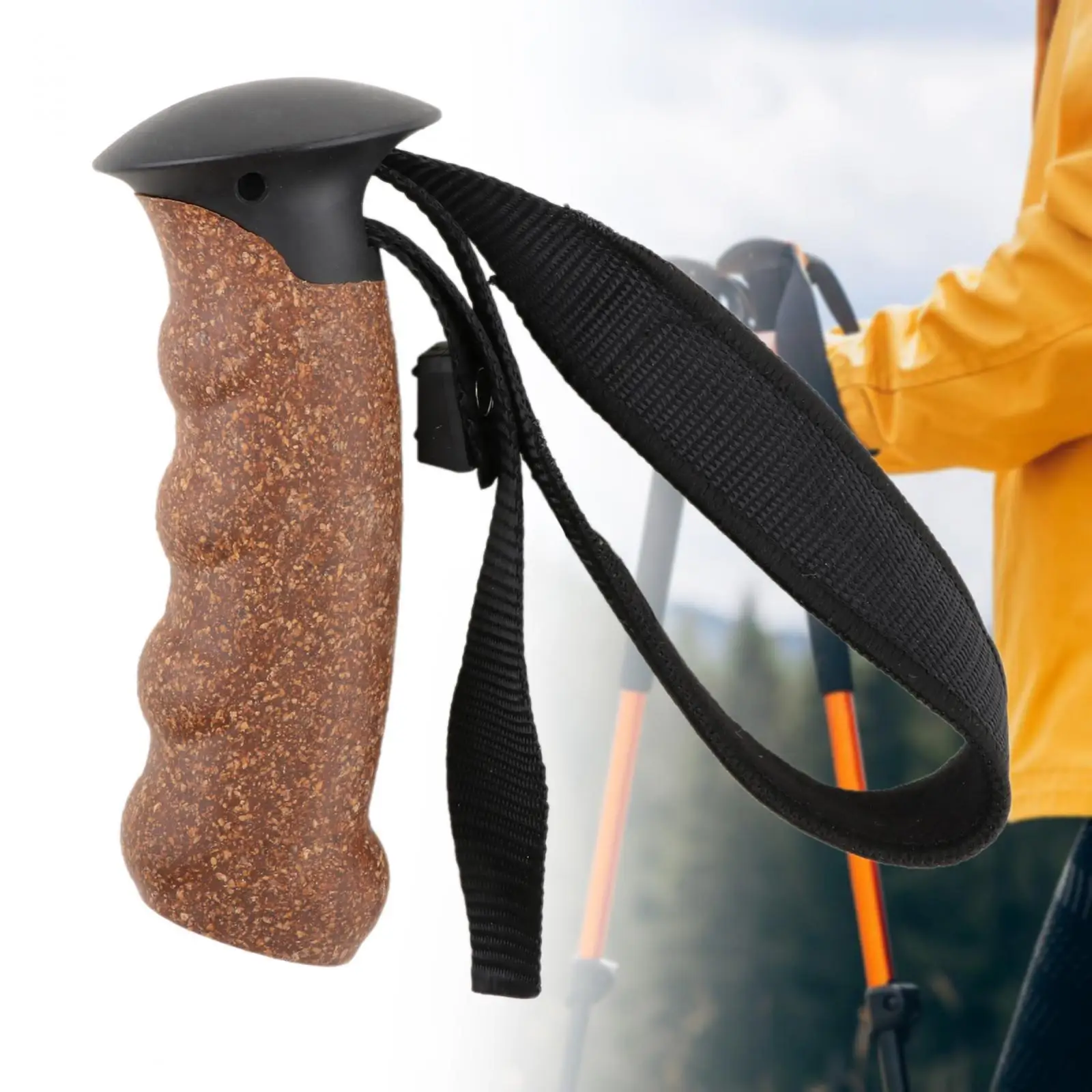 Trekking Pole Handle Grip Ersatz Cane Handle Grip für Camping Trekking