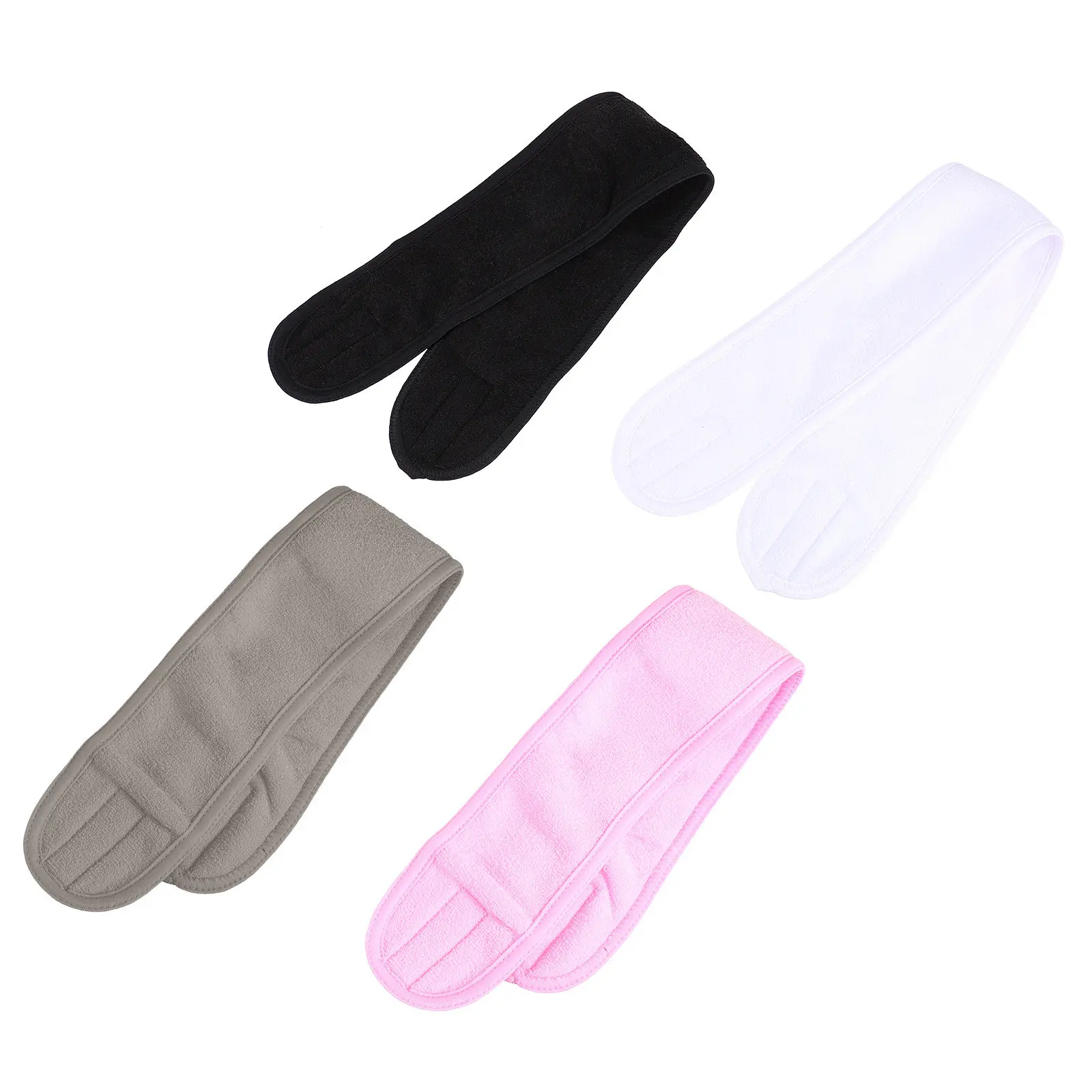 

4Pcs Makeup Headbands Hair Band Multipurpose Adjustable Face Washing Shower Spa Head Wrap for Women Women Makeup Hairband