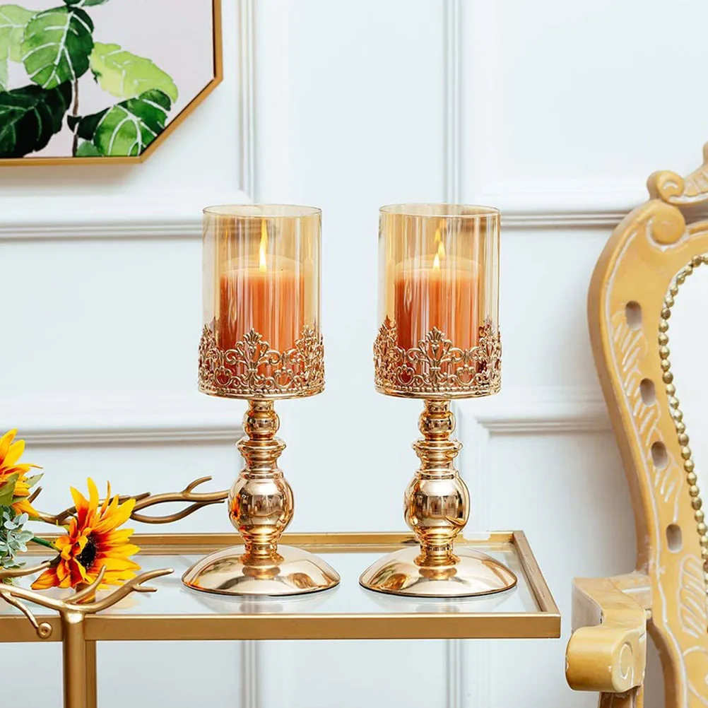 

Holder European Style Iron Decorative Stand for Wedding Home Party Iron Candlestick