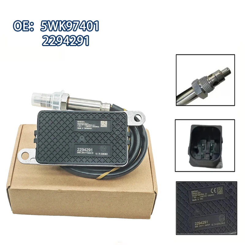 

For NGK Probe 2294291 5WK97401 For Scania Engine Truck Nitrogen Oxygen NOx Sensor 24V 2064769 2247381 2296801