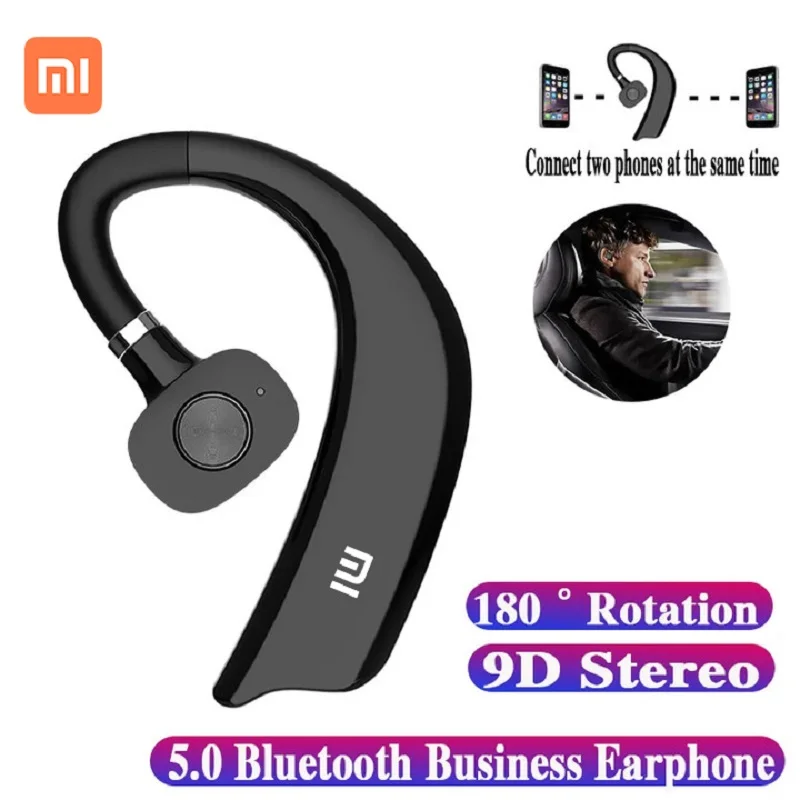 XIAOMI True Wireless Earphones TWS Bluetooth EarHook Headphones Noise Cancelling Earphone Sports Waterproof Headset Built-in Mic