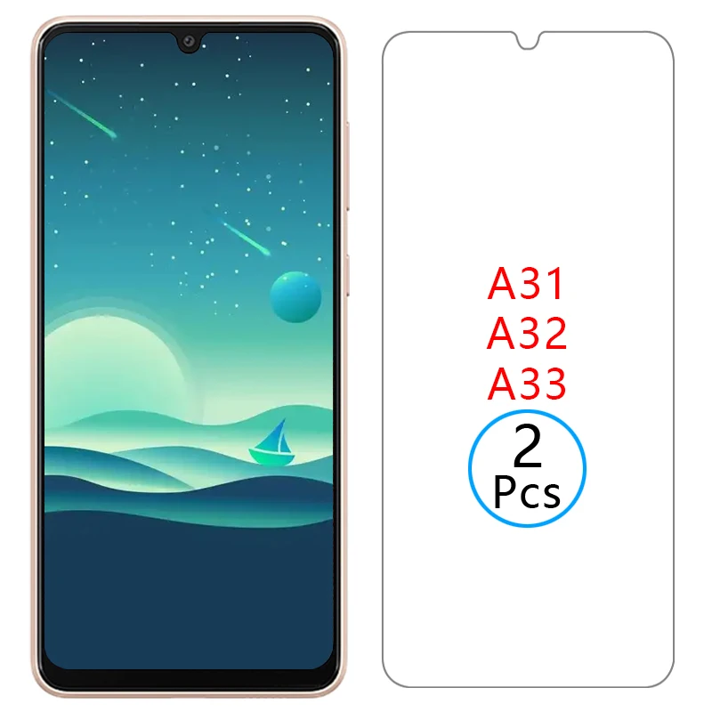 phone case for samsung galaxy a31 a32 a33 tempered glass on a 31 32 33 31a 32a 33a 4g 5g back cover 360 5 g samsumg galxy glaxy