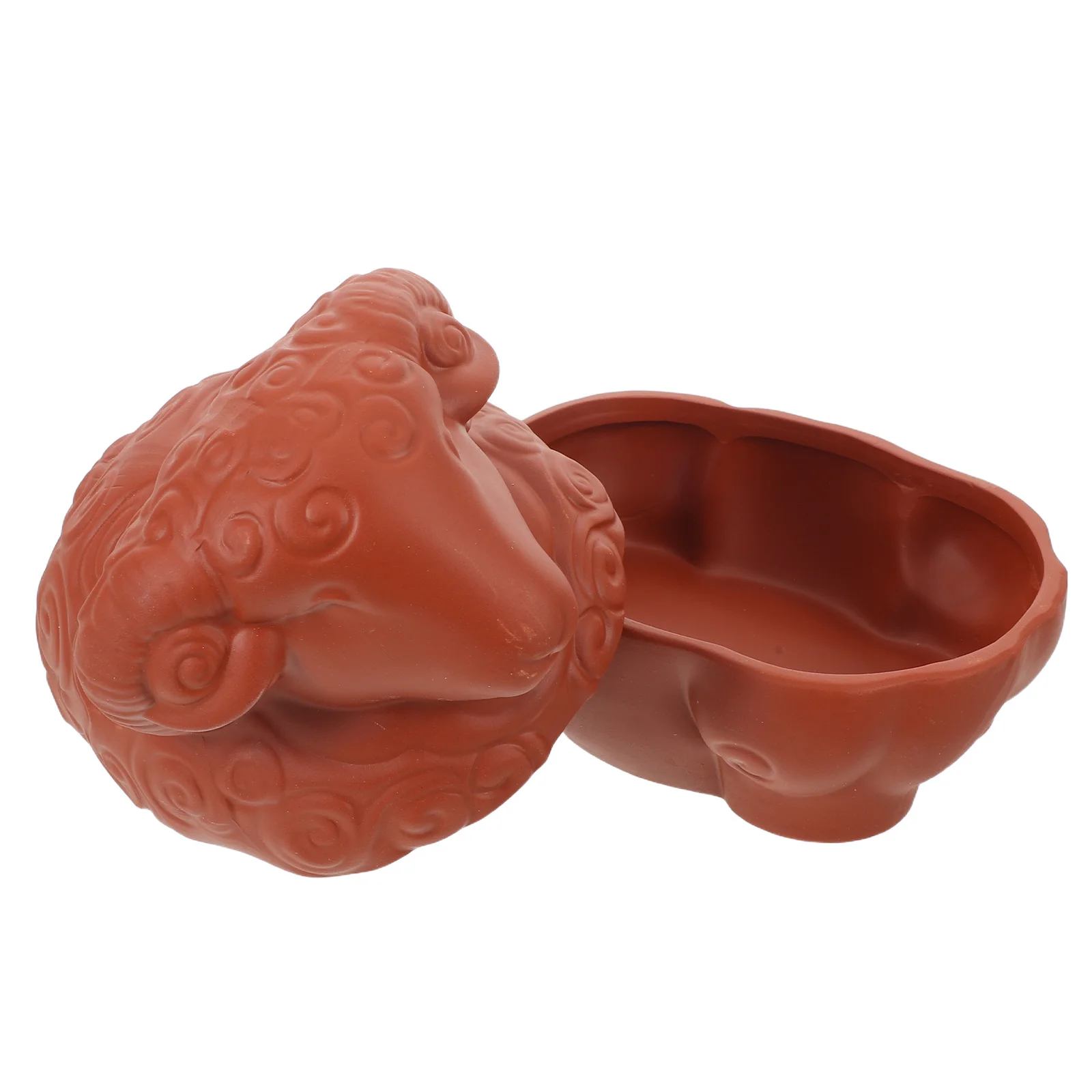 

300Ml Ceramic Stew Pot with Lid Small Clay Cooking Pot for Healthy Soup Steaming and Simmering Chinese Style Earthenware