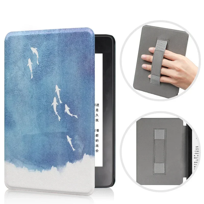 Cute Print Case for All New 2022 Kindle 11th Generation 6\'\' C2V2L3 Flip E-book Cover for New Kindle 11th 2024 Release 6\'\' RS23CV