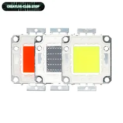 LED ad alta potenza SMD COB lampada 20W 500-600mA 30W 800-900mA 50W 1400-1500mA DC30-36V luce bianca bianco caldo rosso verde blu per fai da te