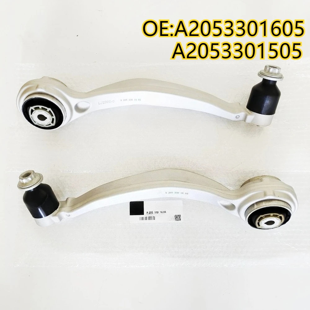 

High quality New For 2pcs A2053301605 A2053301505 Front Left & Right Lower Control Arm for Benz A205 W205 C300 C250 C180