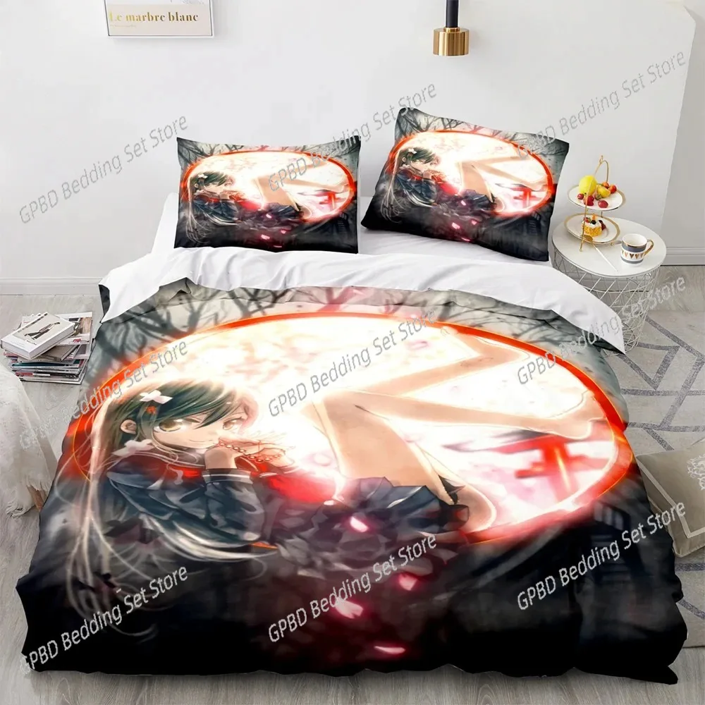 

Anime Kawaii Sexy Girl Bedding Set,Duvet Cover Comforter Bed Set Quilt Cover Pillowcase,King Queen Twin Size Boys Girls Adults