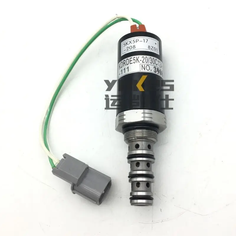 

KDRDE5K-20/30C12A-111 YN35V00004F1 Электромагнитный клапан для Kobelco SK200-2 SK200-5 Запчасти Аксессуары для экскаваторов