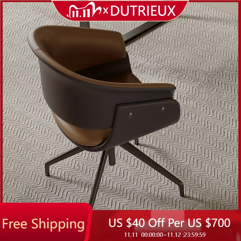 

Кожаное кресло с высоким концом, компьютерное эргономичное дизайнерское офисное кресло для медитации, кресло для домашней конференции Sillas De Oficina, мебель