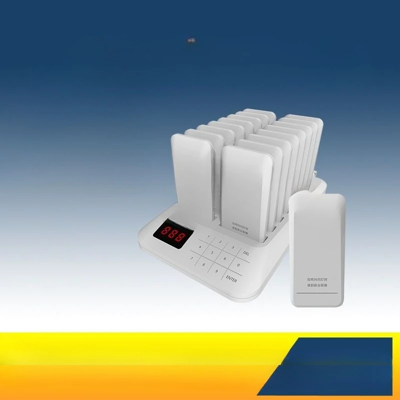 

Caller Pickup Wireless Restaurant Cafe Catering Pager Queuing Caller