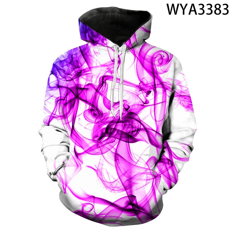 

New Product Smoke Men Women Children Hoodies 3D Printed Fashion Pullover Streetwear Boy Girl Kids Sweatshirts Hooded Casual Tops