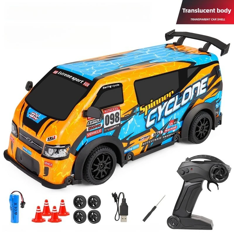 

1:24 высокоскоростной RC дрифт-грузовик с полным приводом, внедорожная конкурентоспособная модель автомобиля, детский электрический автомобиль с дистанционным управлением, игрушки для мальчиков