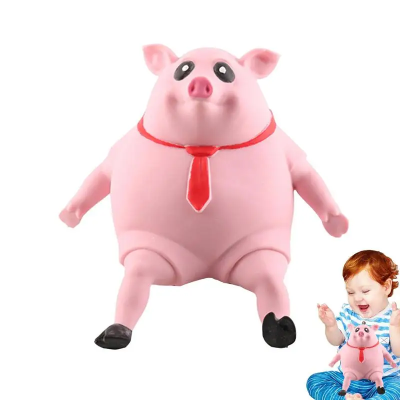 

Creative Pig Stress Relief Toy Cute Piggy Doll Release Pressure Pinch And Squeeze Stress Relief Toy Pig Toy For Children Adults