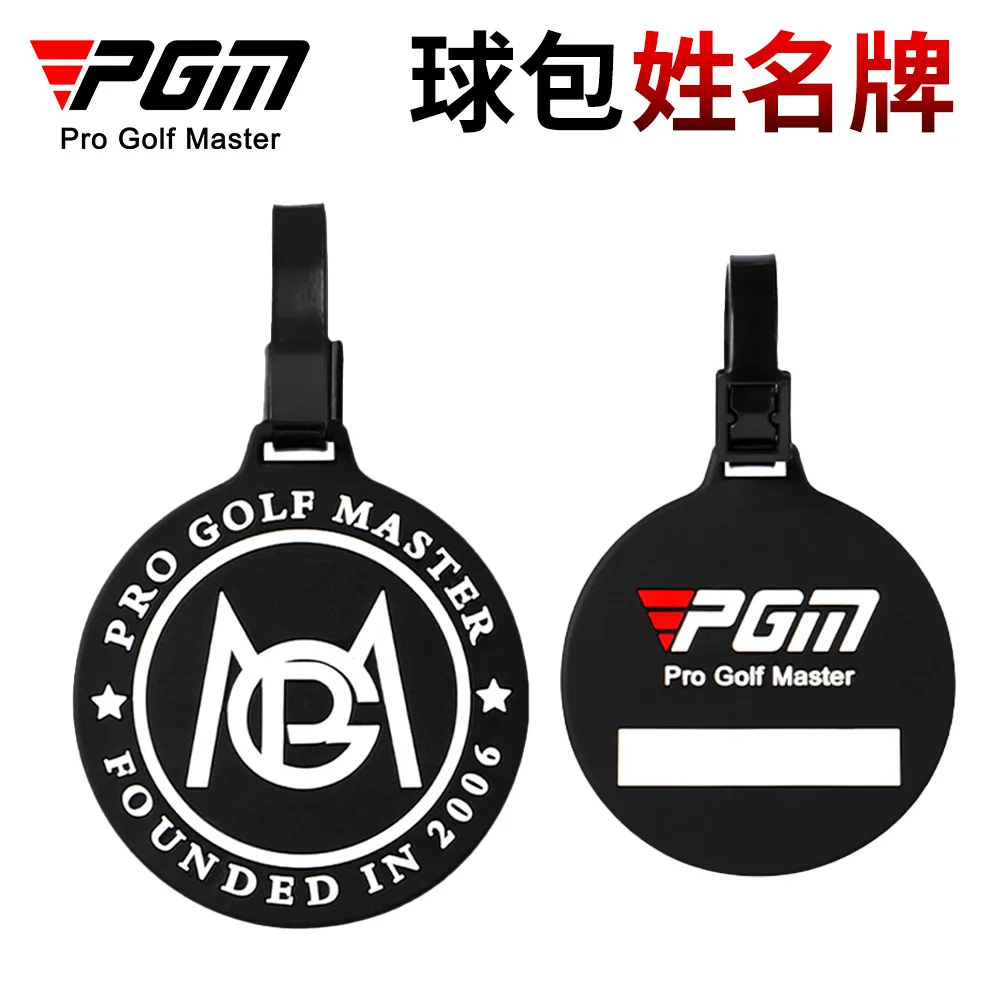 PGM Golf Bag Name Tag for Men & Women, Hand-writable ID Label, Golf Bag Hanging Pendant, Custom Mark for Golf Team
