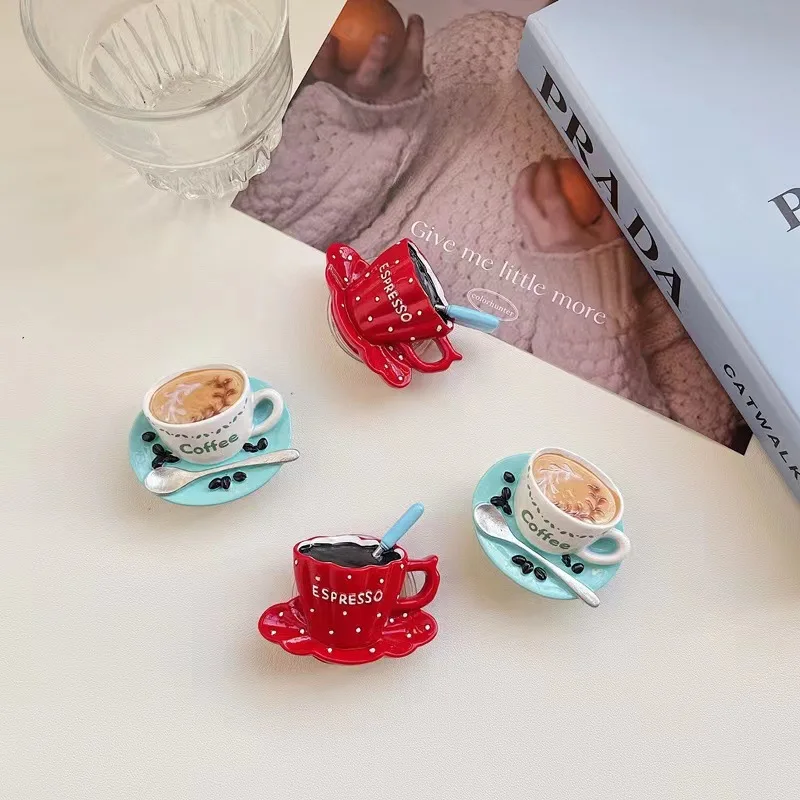 コーヒークッション電話ホルダー インニッチスタイル シンプルな漫画電話ケース 伸縮式クッションリングバックル 粘着タイプ