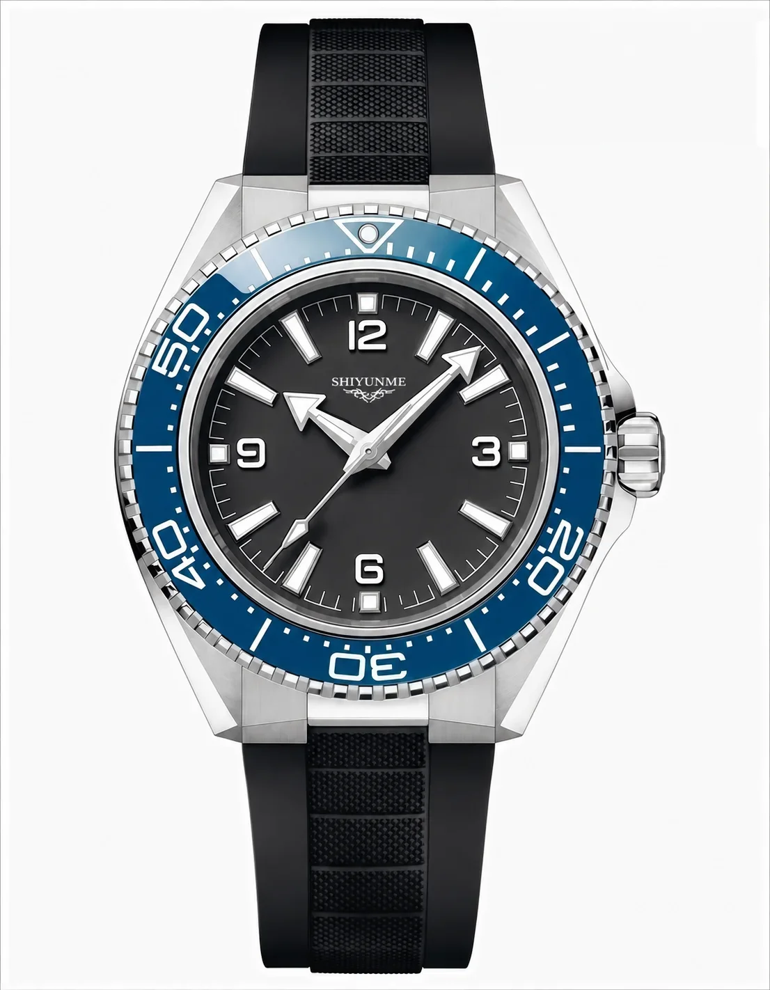 41MM Unisex Mechanical Sports Watch  904L Stainless Steel Full-Featured World Time