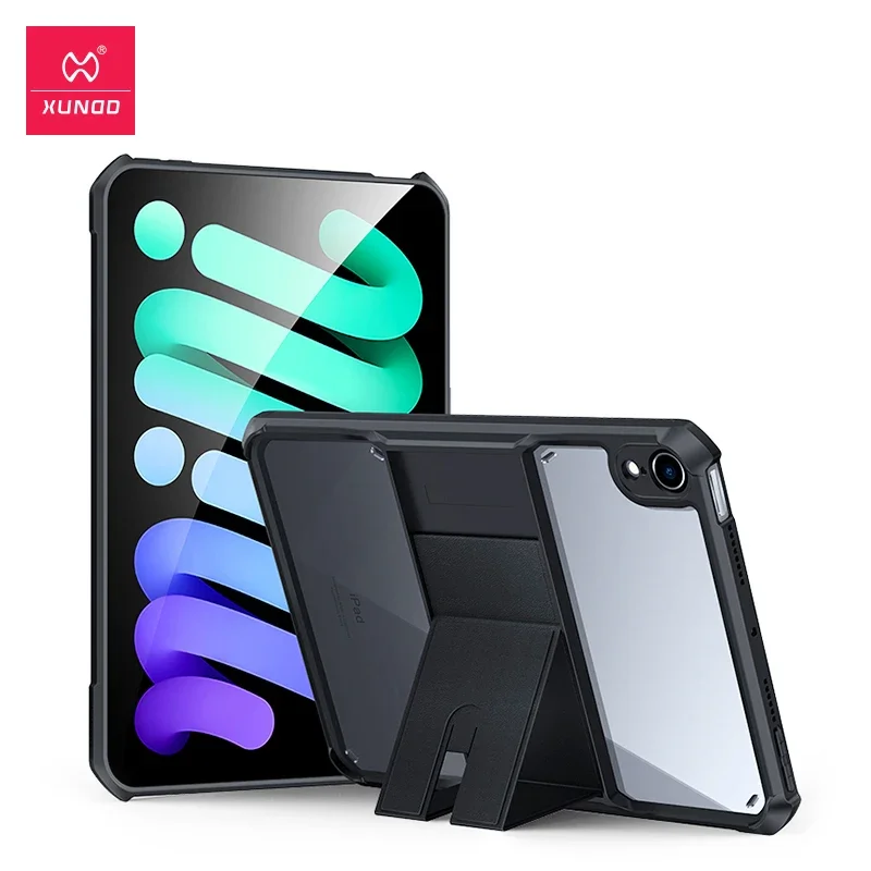 

For iPad Mini 7 A17 Pro Xundd Airbag Shockproof Protective Shell With Stand Holder Tablet Cover for iPad Mini 6 8.3 Case