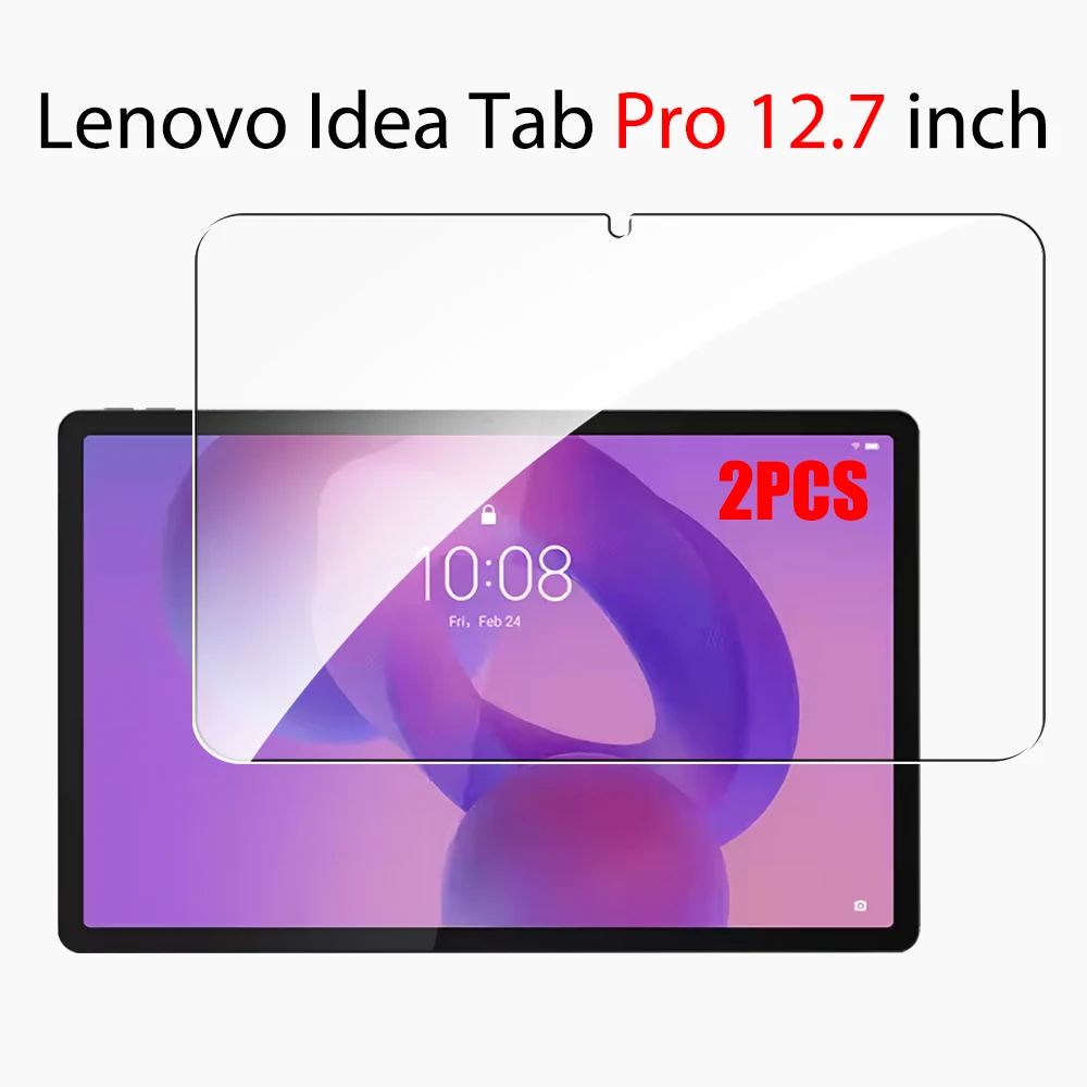 2 Stück Displayschutzfolie aus gehärtetem Glas für Lenovo Idea Tab Plus Pro 12,7 11 12,1 Zoll 9H Film