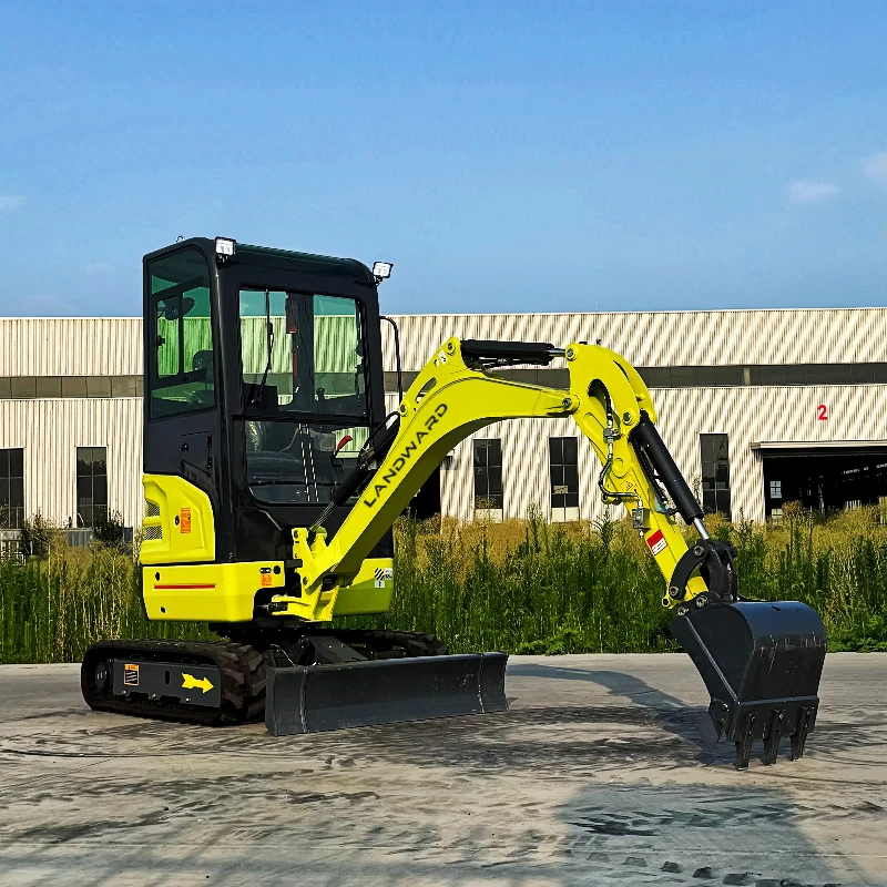 Schnelle Lieferung Minibagger Preis Multifunktionaler 1,8 Tonnen Minibagger 2,5 Tonnen hydraulischer Raupen-Kleinbaggerpreise anpassen