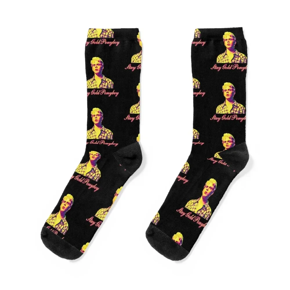 

stay gold ponyboy Socks Climbing tennis loose kawaii Socks For Men Women's