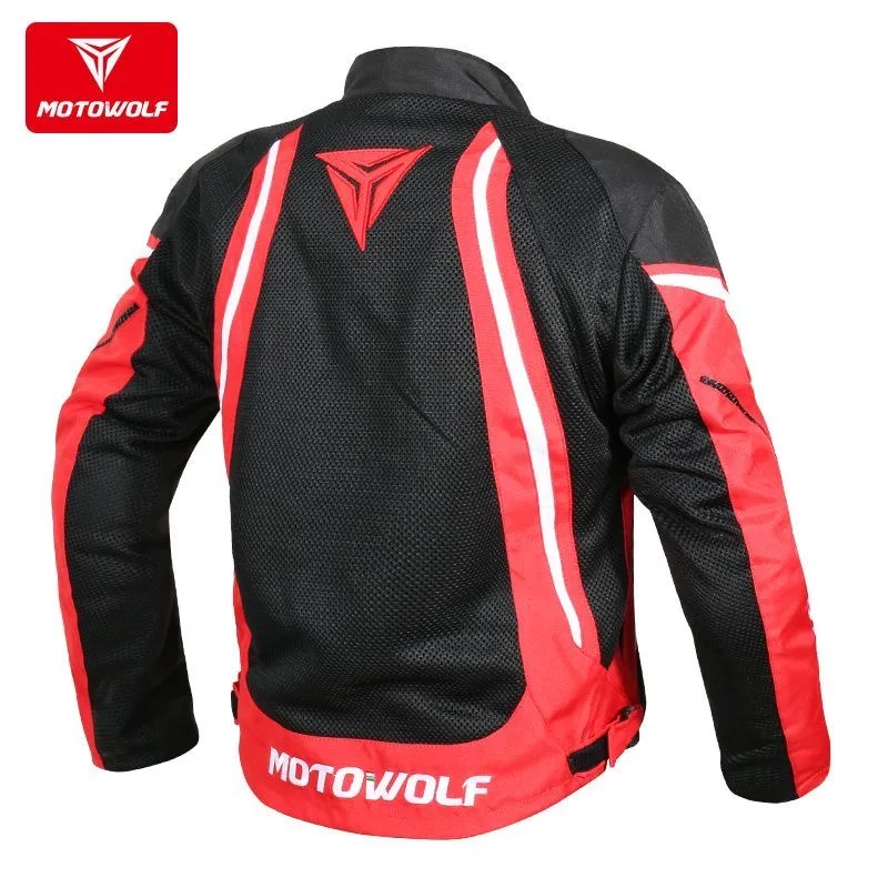 Motowolf Four Seasons Windproof Men's Motorcycle Jackets Anti Drop Waterproof Motorcycle Riding Jackets Suits Surprise Prices