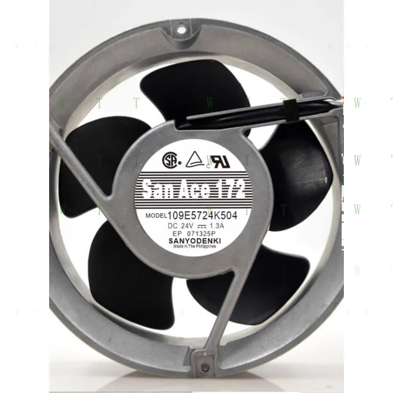 

H 1 pcs Sanyo 109E5724K504 17251 24V 1.3A 17cm inverter cooling fan