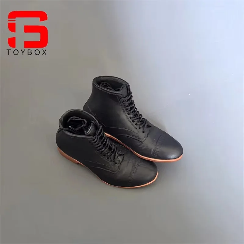 1/6 สเกลชายลำลองผูกเชือกรองเท้าบู๊ทยางรองเท้ารุ่น Fit 12 ''ทหารที่ถอดออกได้เท้าแอ็คชั่นฟิกเกอร์ร่างกาย