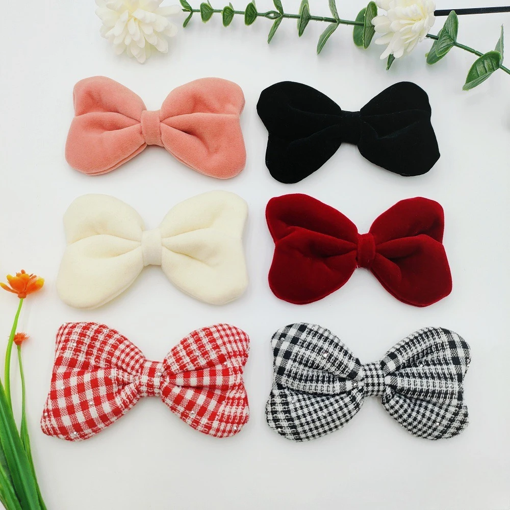 

10PCS Fabric Bow Hair Accessories Decorative Parts Clothing Shoe Accessories Materials