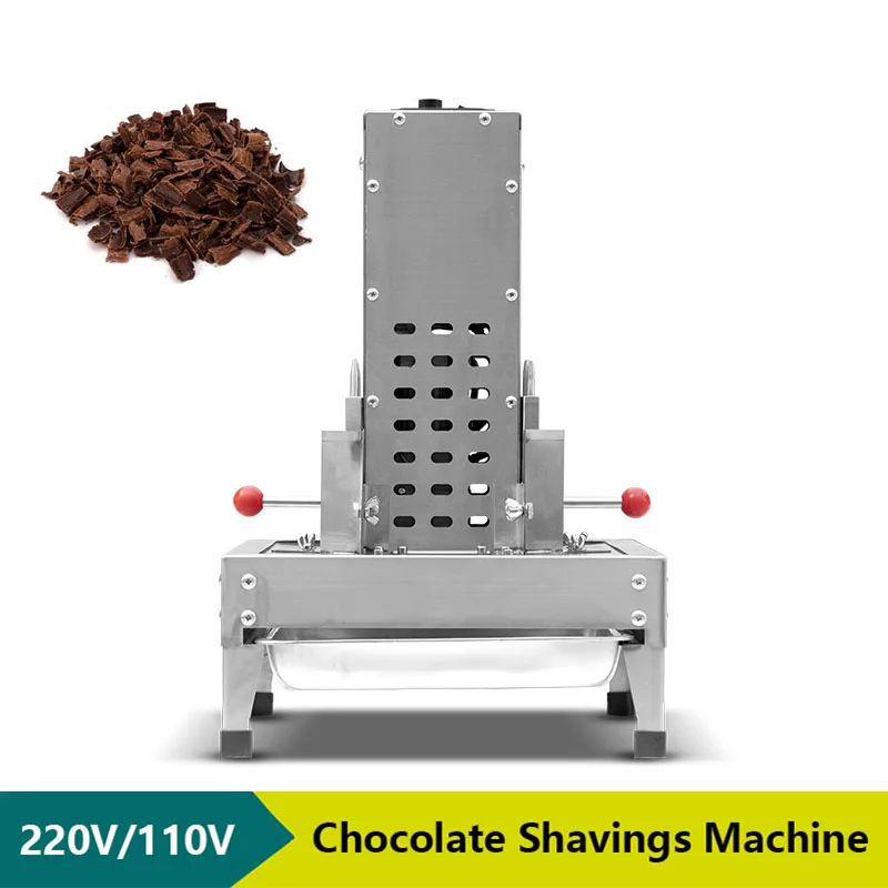 New Fully Automatic Chocolate Shaving Machine Professional Chocolate Scraper Stainless Steel Chocolate Chips Making Machine