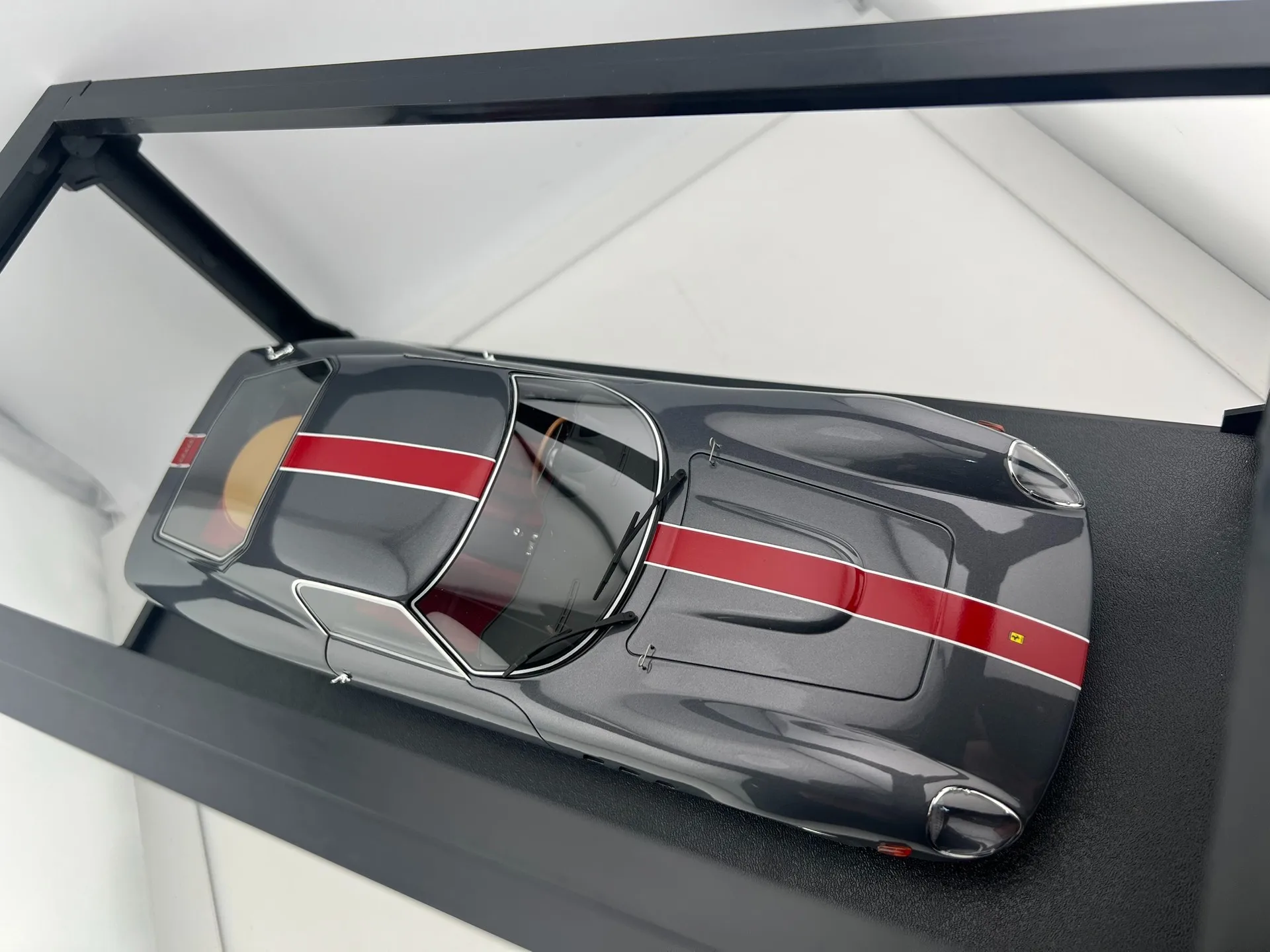 Gebreken Diecast Maxima Ferrari 1/18 Schaal 1963-250 Gt Drogo Speciale Hars Auto Model Collectible Toy Gift Souvenir Display