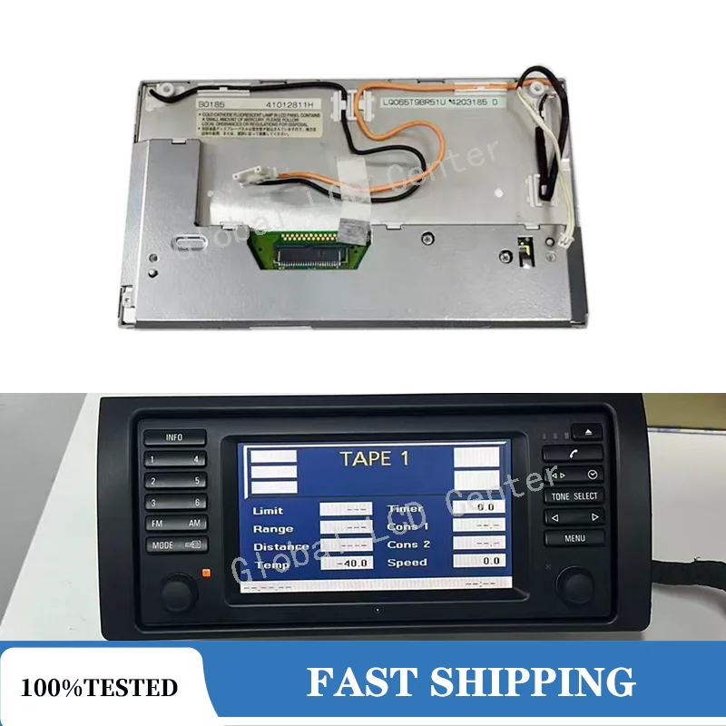 Écran d'affichage LCD de 6.5 pouces, pour BMW MK4 MK3 X3 X5 E53 E38 E39