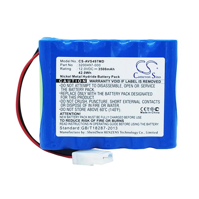 

Cameron Sino 3500mAh Battery For CareFusion 16048 Viasys Healthcare 21542 3200497-000 AMED0022 B11353 B11418 DME35242 OM0091